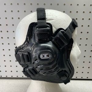Cliff Keen F5 Tornado Wrestling Headgear  One Size Fits All Black Scuffs